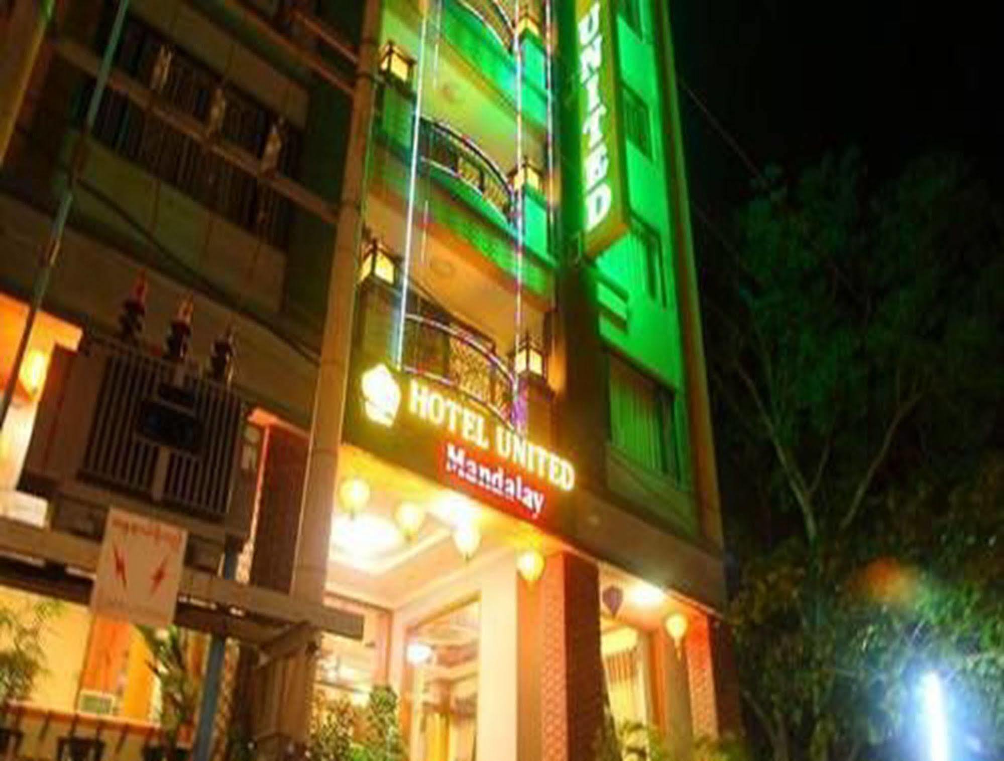 Hotel United Mandalay Eksteriør bilde